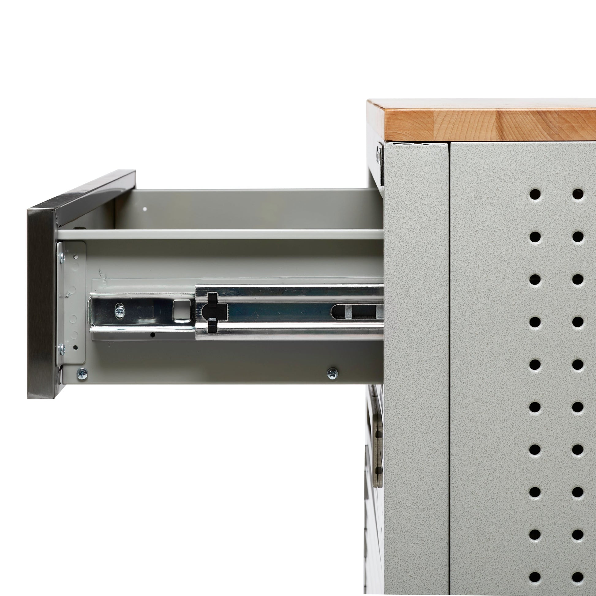 Seville Classics UltraHD 2-Drawer Rolling Storage Cabinet - GRAPHITE